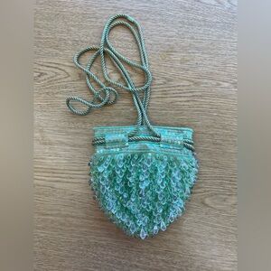 Kate Landry Beaded Teardrop Bag